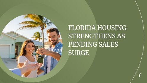 Florida Housing Strengthens as Pending Sales Surge
